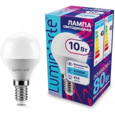 Светодиодная лампа LUMIN"ARTE LSTD-G45-10W6KE14 10Вт 6500K E14