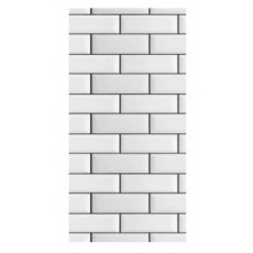 Панель ПВХ 8237 Whiite Brick 2700х250х8 мм