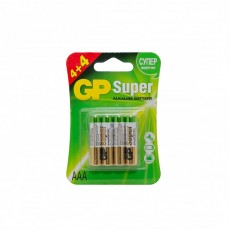 Батарейки алкалиновые GP Super Alkaline GP 24A4/4LNT-2CR8 шт