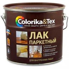 Лак паркетный матовый "Colorika&Tex" 2,7 л