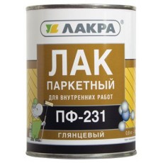 Лак ПФ-231 паркетый Лакра Синтез 0,8 кг