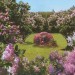 Декоративное панно  Весенний сад 196х201 (6 листов), цена – купить в Клетне