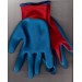Купить Перчатки нейлоновые  с рифленым латексным  покрытием (красно-синий) в Клетне в Интернет-магазине Remont Doma