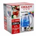 Купить Чайник DELTA LUX DL-1204W корпус из жаропрочного стекла, белый: 2200 Вт, 1,7 л в Клетне в Интернет-магазине Remont Doma